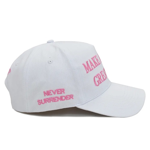 Donald Trump OFFICIAL Never Surrender..Hat..MAGA..Make America Great Again..Pink - Picture 5 of 8